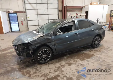 2015 Toyota Corolla L/Le/Le Pls/Prm/S/S Pls из США, поврежденный, VIN 2T1BURHE8FC455906